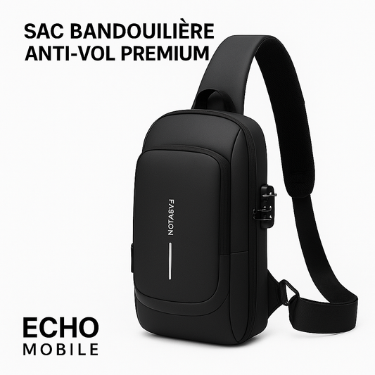🛡️ Sac Bandoulière Anti-Vol – Gardez Tout, Perdez Rien.